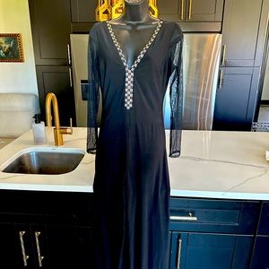 Black long sleeve jumpsuit